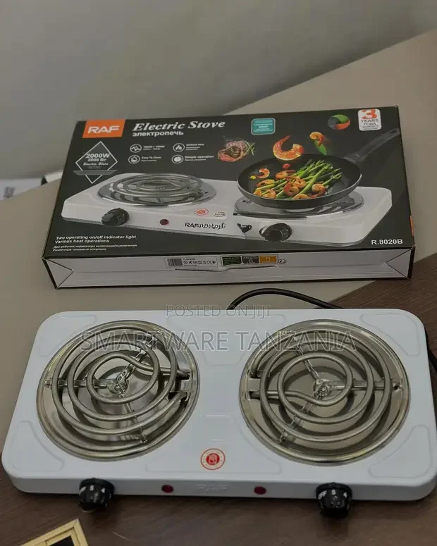 Electric Countertop Double Burner, Cooktop Cooking Stove - Buy in Dar es Salaam, Tanzania | Smartware