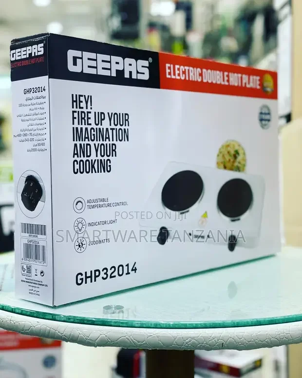 Electric Double Cooking Hot Plate - Buy in Dar es Salaam, Tanzania | Smartware