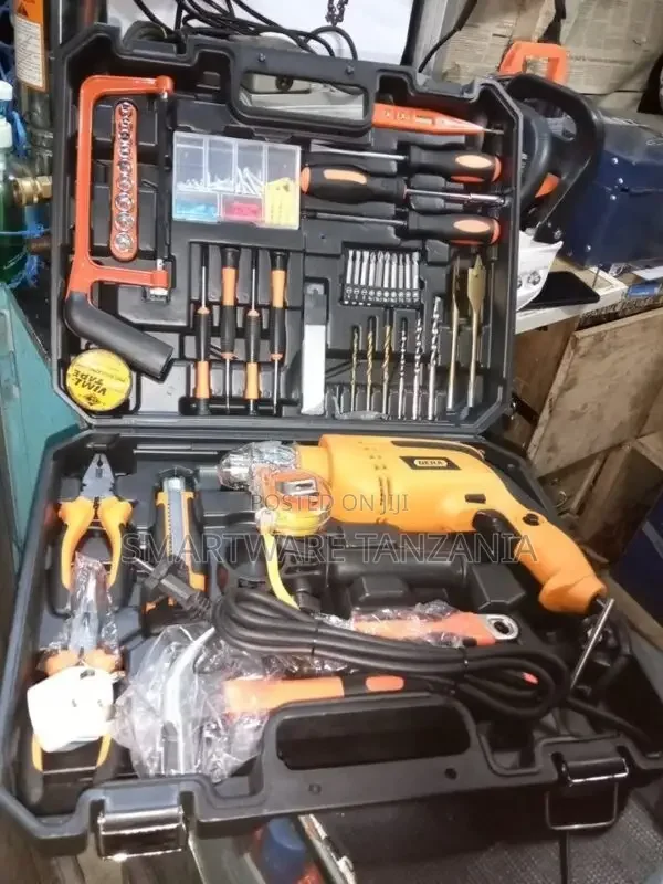 Electric Drill Set Household Tool Kit Set - Buy in Dar es Salaam, Tanzania | Smartware