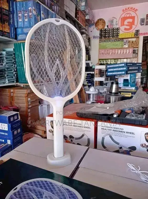 Electric Fly Swatter Mosquito Killer Racket - Buy in Dar es Salaam, Tanzania | Smartware