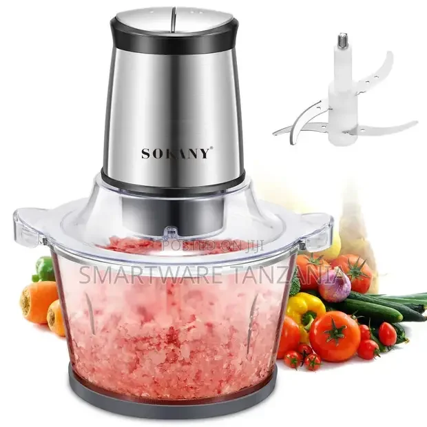 Powerful Electric Food Processor with Garlic Peeler - Buy in Dar es Salaam, Tanzania | Smartware