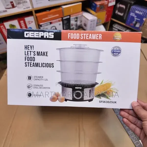 Electric Food Steamer, Versatile Vegetable Steamer Cooker - Buy in Dar es Salaam, Tanzania | Smartware