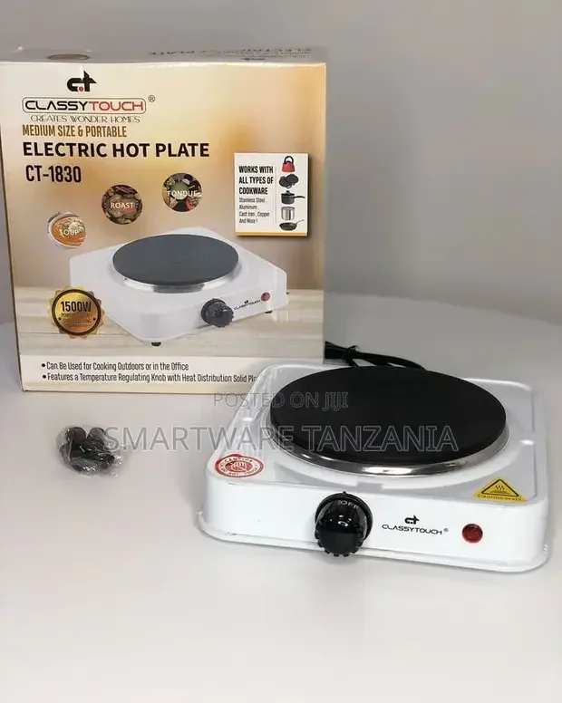 Electric Hot Plate Cooking Stove - Buy in Dar es Salaam, Tanzania | Smartware