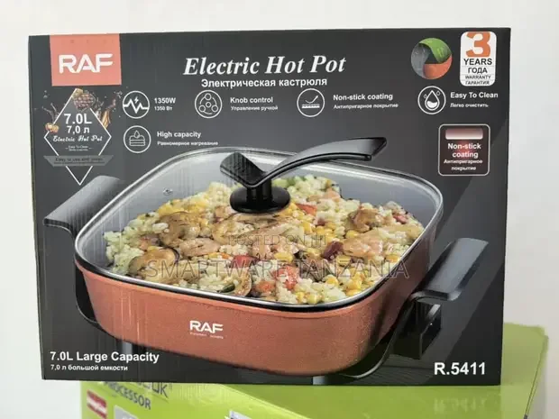 Electric Hot Pot Household Electric Wok - Buy in Dar es Salaam, Tanzania | Smartware