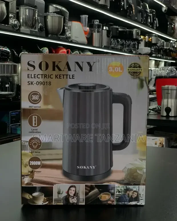 Electric Kettle Water Boiler Efficient 2000W Electric Kettle