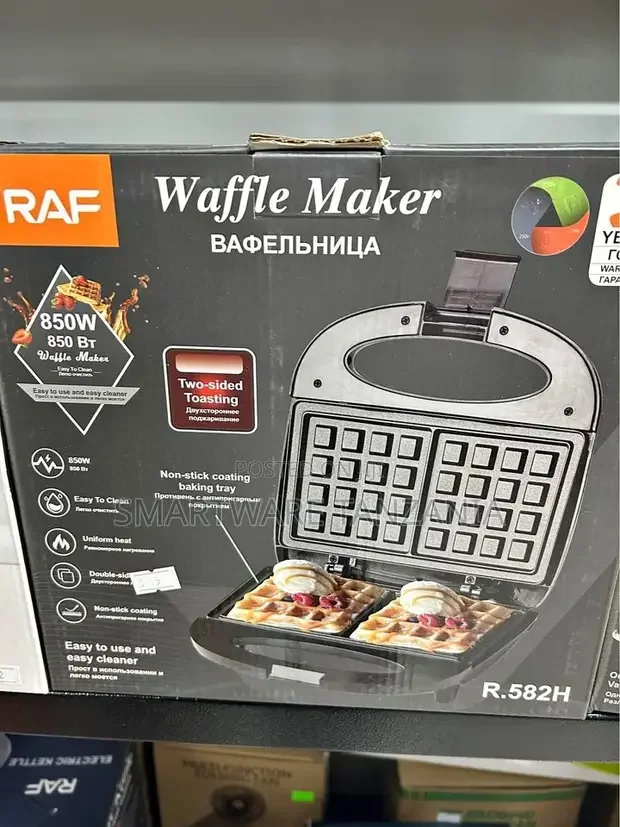 Electric Kitchen Waffle Maker Machine For Home Restaurant