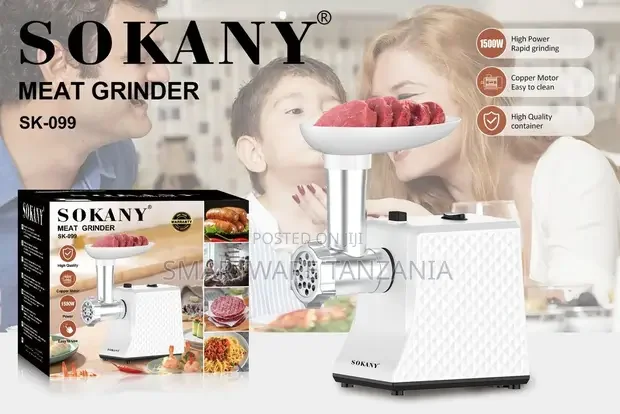 Electric Meat Grinder for Home Use - Buy in Dar es Salaam, Tanzania | Smartware
