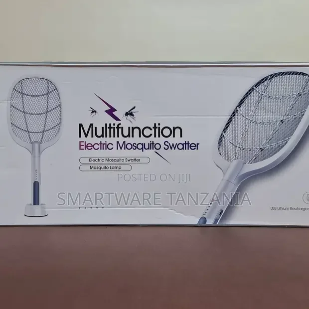 Electric Mosquito Swatter, 2in1 Bug Zapper Racket Fly Killer