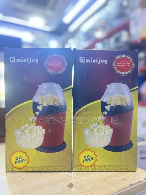 Electric Oil Free Popcorn Maker with Measuring Cup - Buy in Dar es Salaam, Tanzania | Smartware