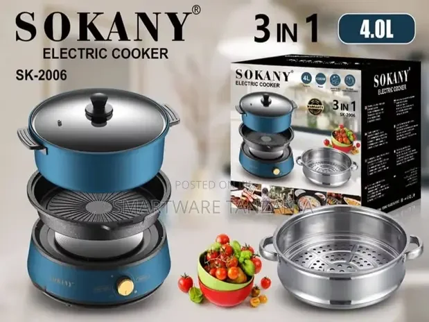 Electric Pan Heating Hot Pot - Buy in Dar es Salaam, Tanzania | Smartware