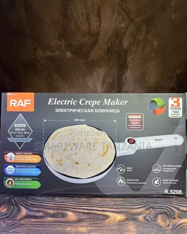 Electric Pancake Maker for Perfect Pancakes - Buy in Dar es Salaam, Tanzania | Smartware