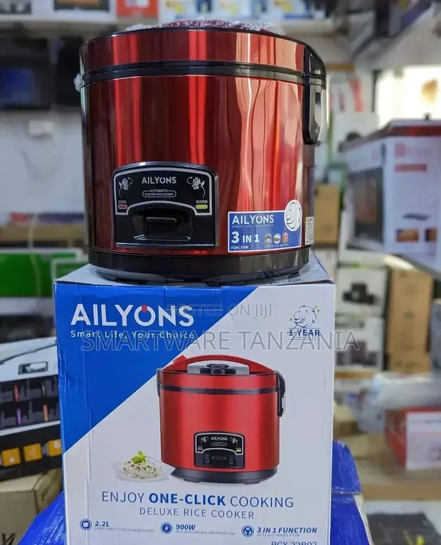 Electric Rice Cooker Steamer - 2.2 L Keep Warm Function - Buy in Dar es Salaam, Tanzania | Smartware