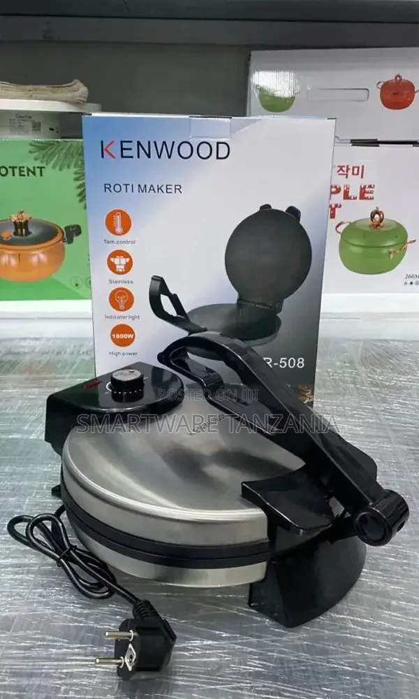 Electric Roti Chapati Maker with Adjustable Temperature Control - Buy in Dar es Salaam, Tanzania | Smartware