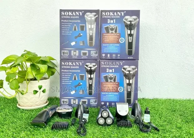 Rechargeable Wet Dry Electric Shaver with Trimmer - Buy in Dar es Salaam, Tanzania | Smartware