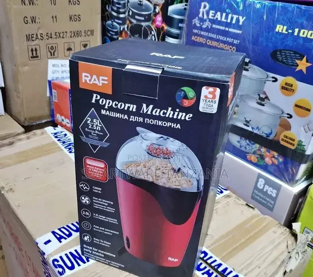 Electric Snack Maker Hot Air Popcorn - Buy in Dar es Salaam, Tanzania | Smartware