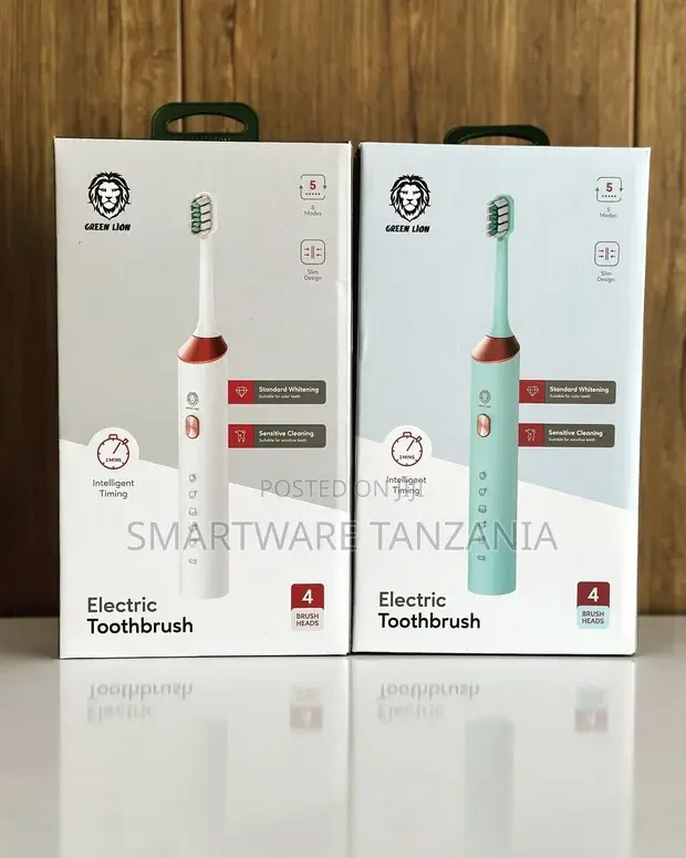 Electric Toothbrush with 5 Modes & 4 Brush Heads - Buy in Dar es Salaam, Tanzania | Smartware