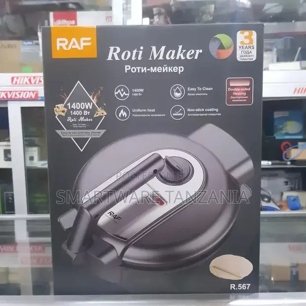 Electric Tortilla Maker Flat Bread Naan Roti Press Machine - Buy in Dar es Salaam, Tanzania | Smartware