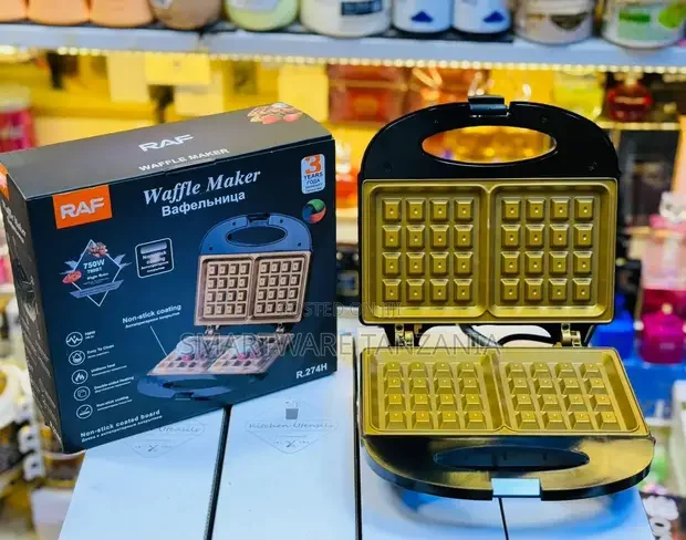 Electric Waffle Cake Maker Breakfast Baking Machine - Buy in Dar es Salaam, Tanzania | Smartware
