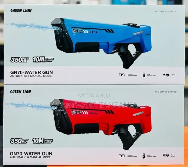 Electric Water Gun, 1350 Ml, High Range - Buy in Dar es Salaam, Tanzania | Smartware