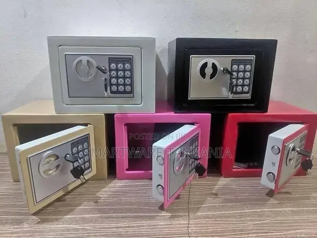 Electronic Digital Security Safe Box With Lock Keys And Code - Buy in Dar es Salaam, Tanzania | Smartware