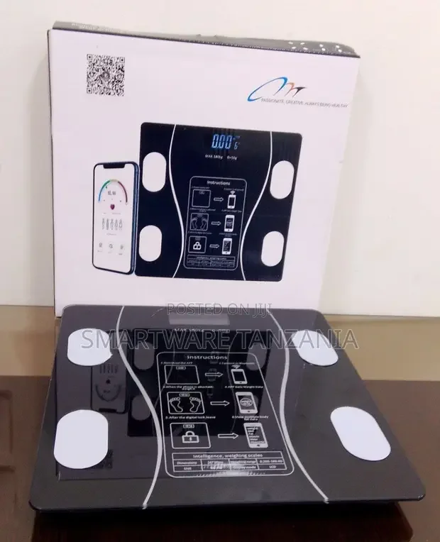 Electronic Intelligent Weight Loss Body Fat Scale - Buy in Dar es Salaam, Tanzania | Smartware