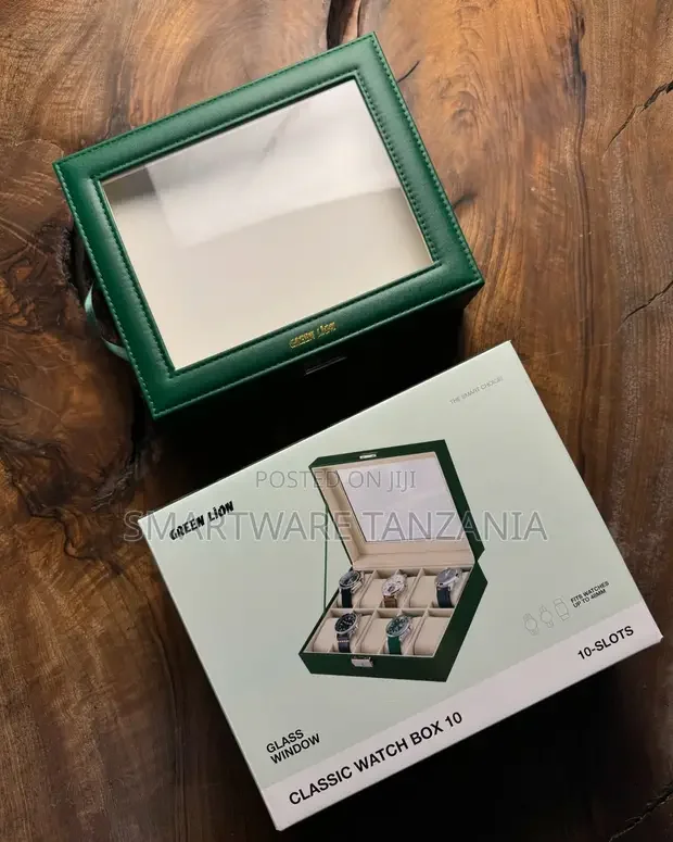 Elegant 10-Slot Watch Storage Case - Buy in Dar es Salaam, Tanzania | Smartware