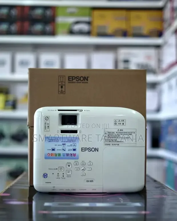 Epson CB-505 3LCD Projector – Bright SVGA for Home Office - Buy in Dar es Salaam, Tanzania | Smartware