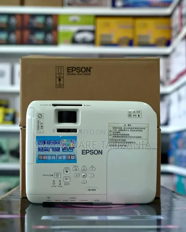 Epson EB-W04 3LCD Projector – WXGA Home Office Cinema - Buy in Dar es Salaam, Tanzania | Smartware