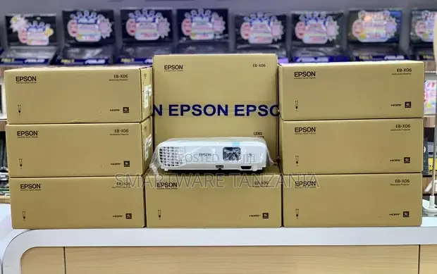 Epson EB-X06 3LCD Projector, 3600 Lumens - Buy in Dar es Salaam, Tanzania | Smartware