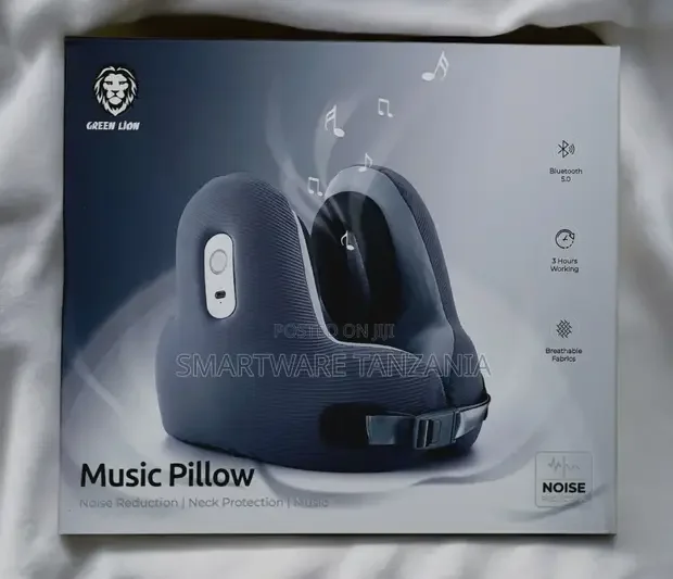 Ergonomic Travel Music Pillow for Home, Flight, and Car - Buy in Dar es Salaam, Tanzania | Smartware