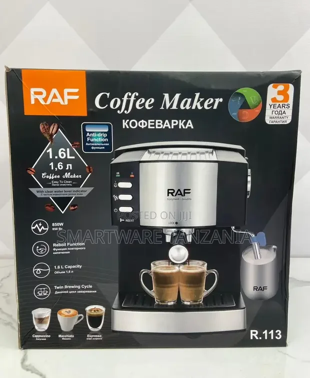 Espresso Machine And Cappuccino Coffee Machine - Buy in Dar es Salaam, Tanzania | Smartware