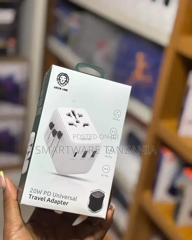 European Travel Plug Adapter Fast 20w Pd Usb C Quick Charger - Buy in Dar es Salaam, Tanzania | Smartware