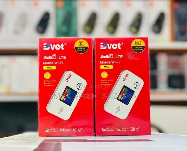 Evot M92 4G 5G LTE Mobile WiFi Hotspot Router - Buy in Dar es Salaam, Tanzania | Smartware