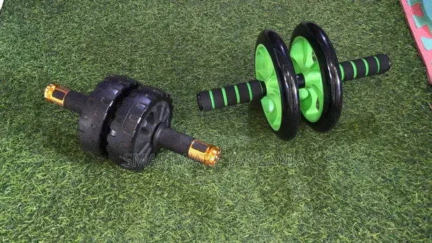 Exercise Ab Wheel Roller With Foam Handles, Great Grip