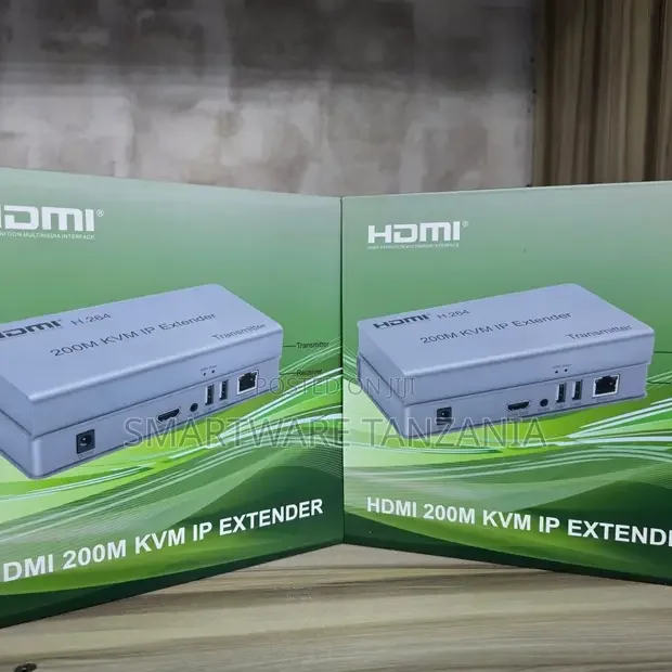 Extend HDMI KVM Signals 200m via LAN Cat6 Cable - Buy in Dar es Salaam, Tanzania | Smartware