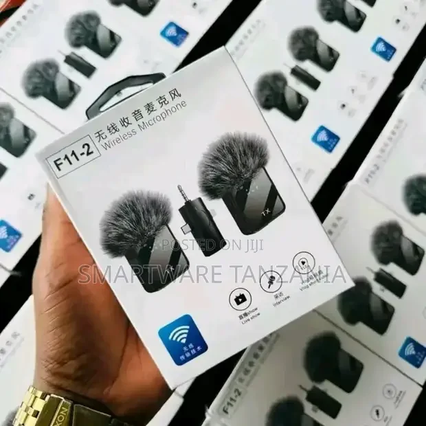 F11-2 Wireless Lavalier Microphone System for Phones - Buy in Dar es Salaam, Tanzania | Smartware