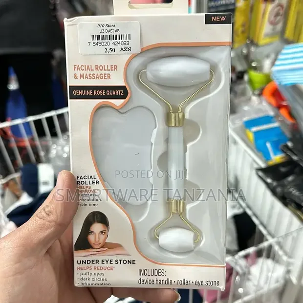 Facial Roller Massage With Gua Sha Tool For Face Eye, Neck - Buy in Dar es Salaam, Tanzania | Smartware