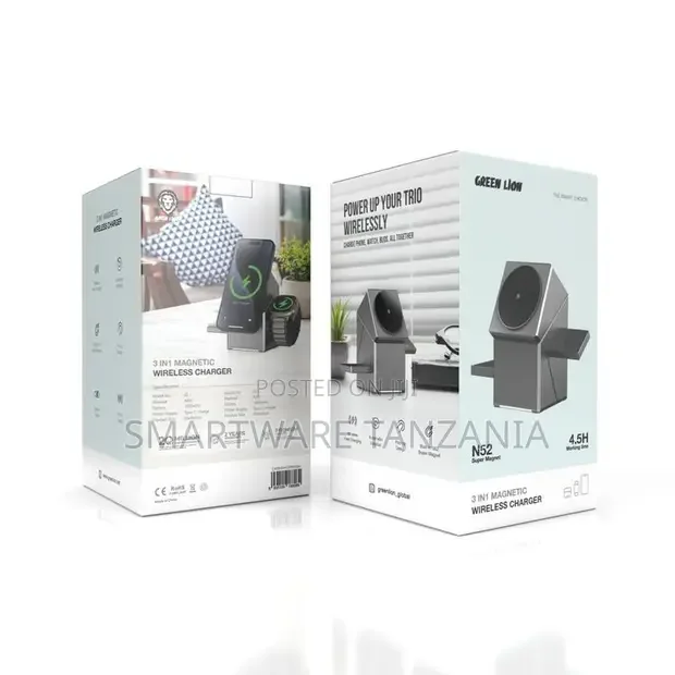 Fast Wireless Charging Station for iPhone, Apple Watch, Airpods - Buy in Dar es Salaam, Tanzania | Smartware