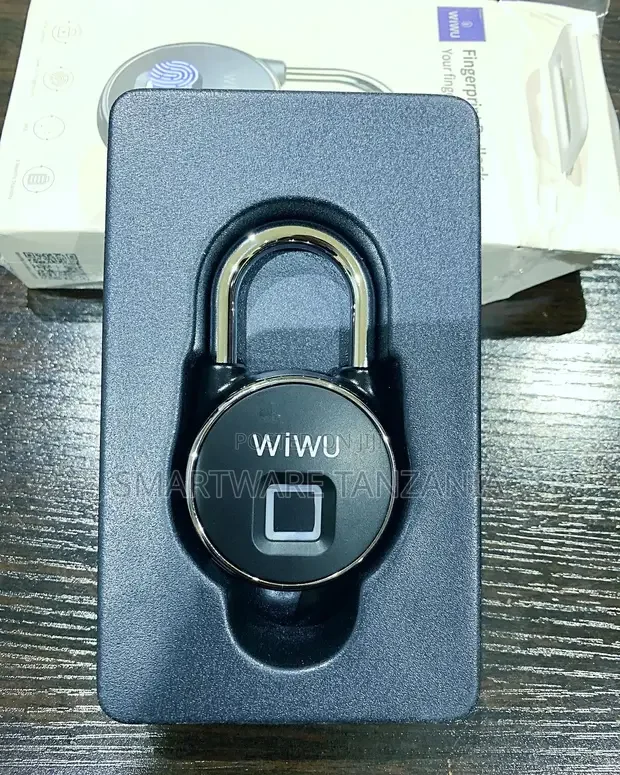 Fingerprint Padlock, USB Charging Security Digital Lock - Buy in Dar es Salaam, Tanzania | Smartware