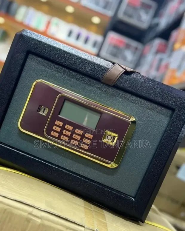 Fireproof Home Safe Box  Digital Keypad Security Key Access