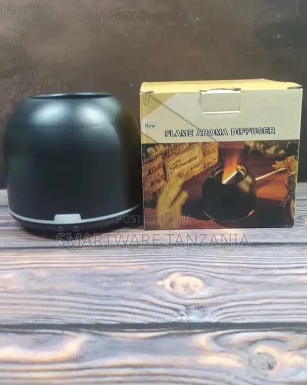 Flame Humidifier, Aroma Diffuser, 7 Flame Effects Included