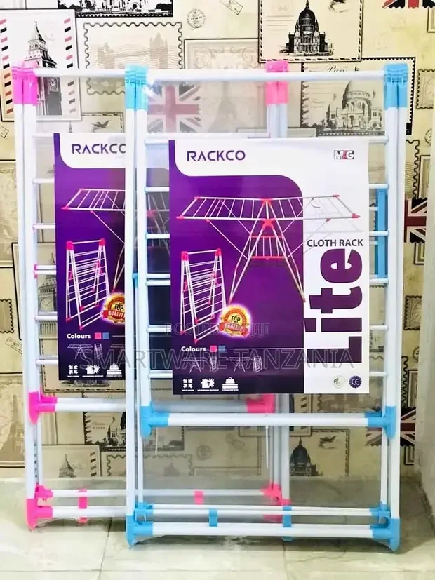 Foldable and Adjustable Stainless Steel Clothes Drying Rack - Buy in Dar es Salaam, Tanzania | Smartware