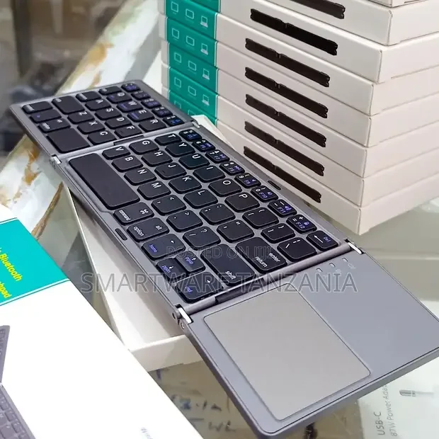 Foldable Bluetooth Keyboard, Wireless Bluetooth Keyboard