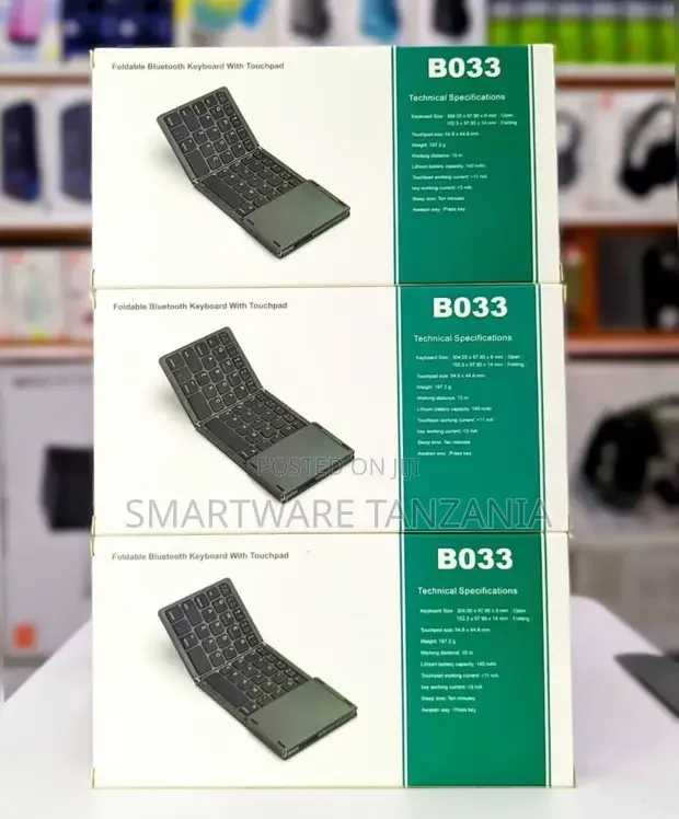 Foldable Bluetooth Keyboard With Touchpad - Buy in Dar es Salaam, Tanzania | Smartware