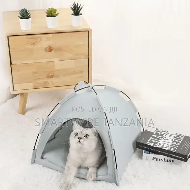 Foldable Cat Camping Tent Bed Indoor Pet House - Buy in Dar es Salaam, Tanzania | Smartware