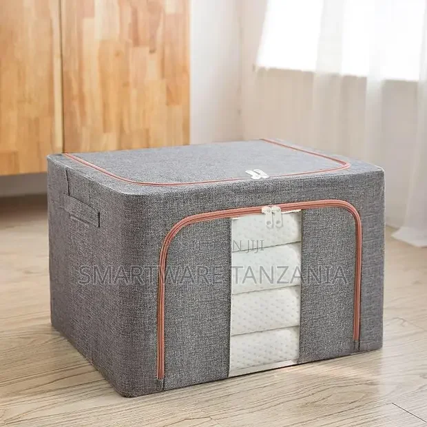 Foldable Clothes Storage Stackable Steel Frame Storage Box - Buy in Dar es Salaam, Tanzania | Smartware