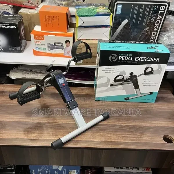 Foldable Mini Exercise Bike Foot Pedal Exerciser - Buy in Dar es Salaam, Tanzania | Smartware