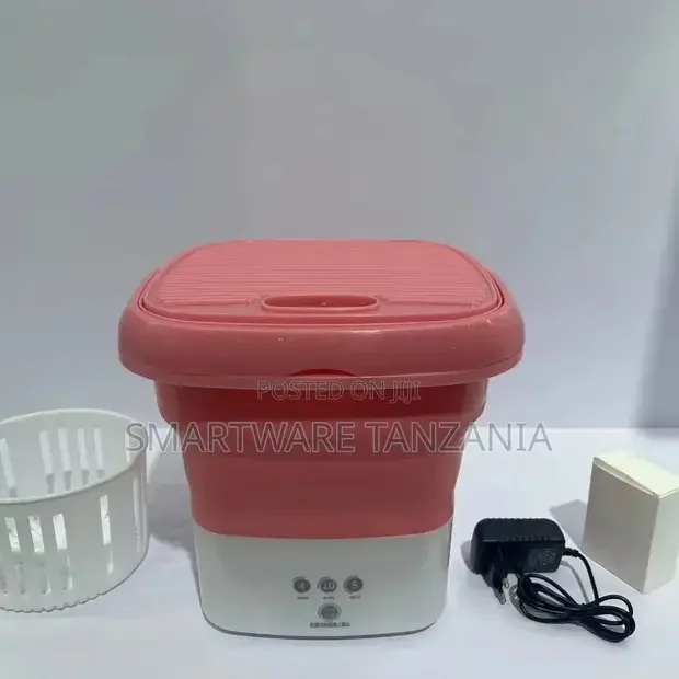 Foldable Mini Washing Machine, Drainage Pipe Drain Basket