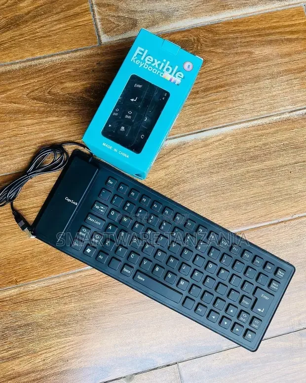 Foldable Silicone Keyboard, USB Wired 85 Keys Waterproof - Buy in Dar es Salaam, Tanzania | Smartware