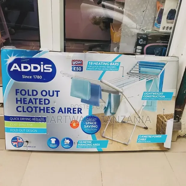 Foldable Stainless Steel Gullwing Laundry Rack - Buy in Dar es Salaam, Tanzania | Smartware